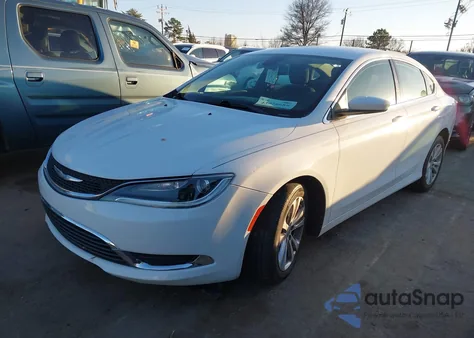 2015 Chrysler 200 Limited z USA, uszkodzony, nr VIN 1C3CCCAB8FN653195